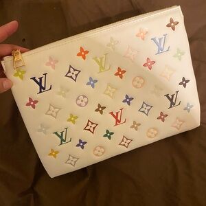 Louis Vuitton Colorful Monogram Clutch